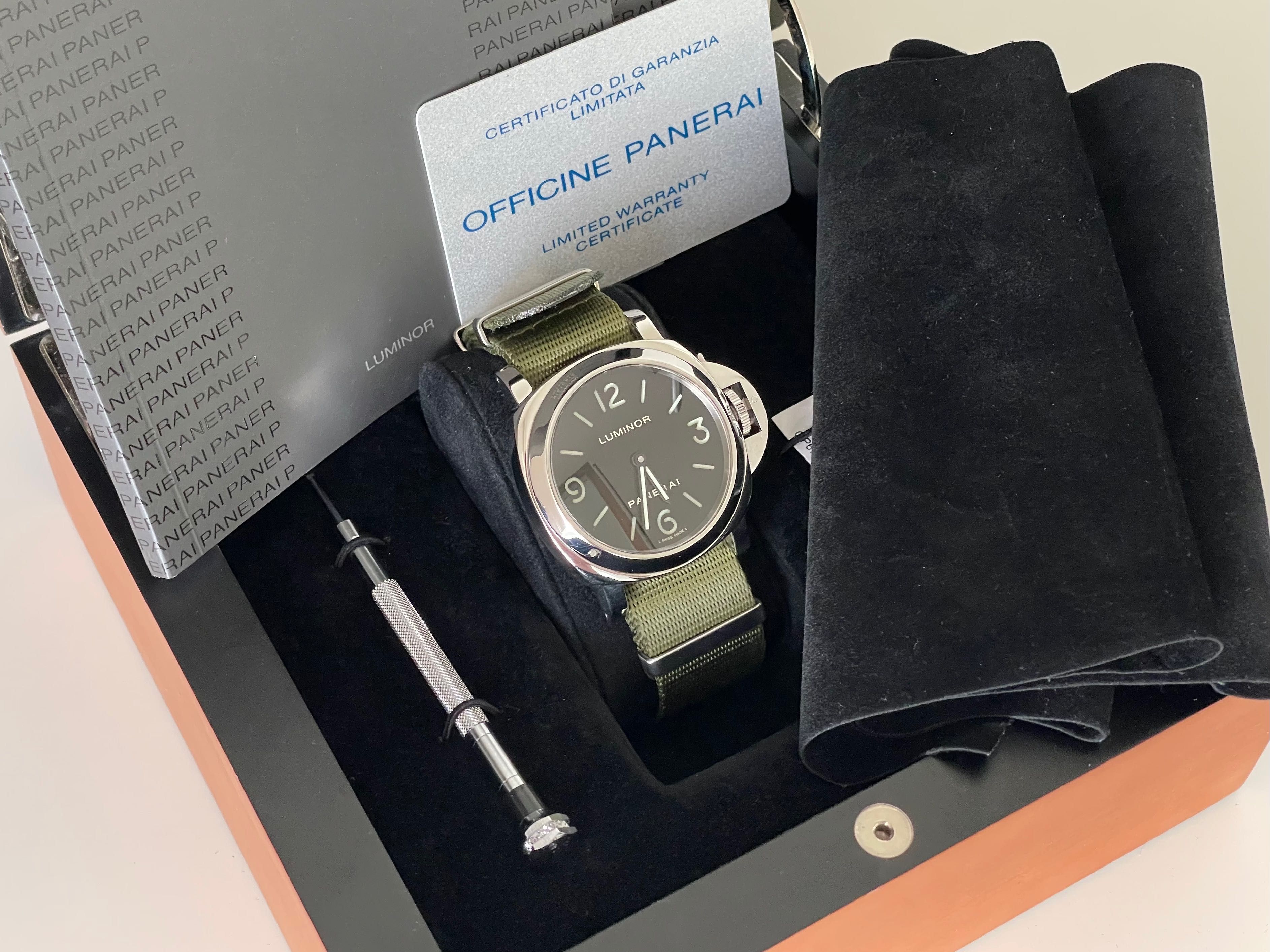Panerai Luminor Base 44mm ref. PAM00112 Idealny Stan Warszawa