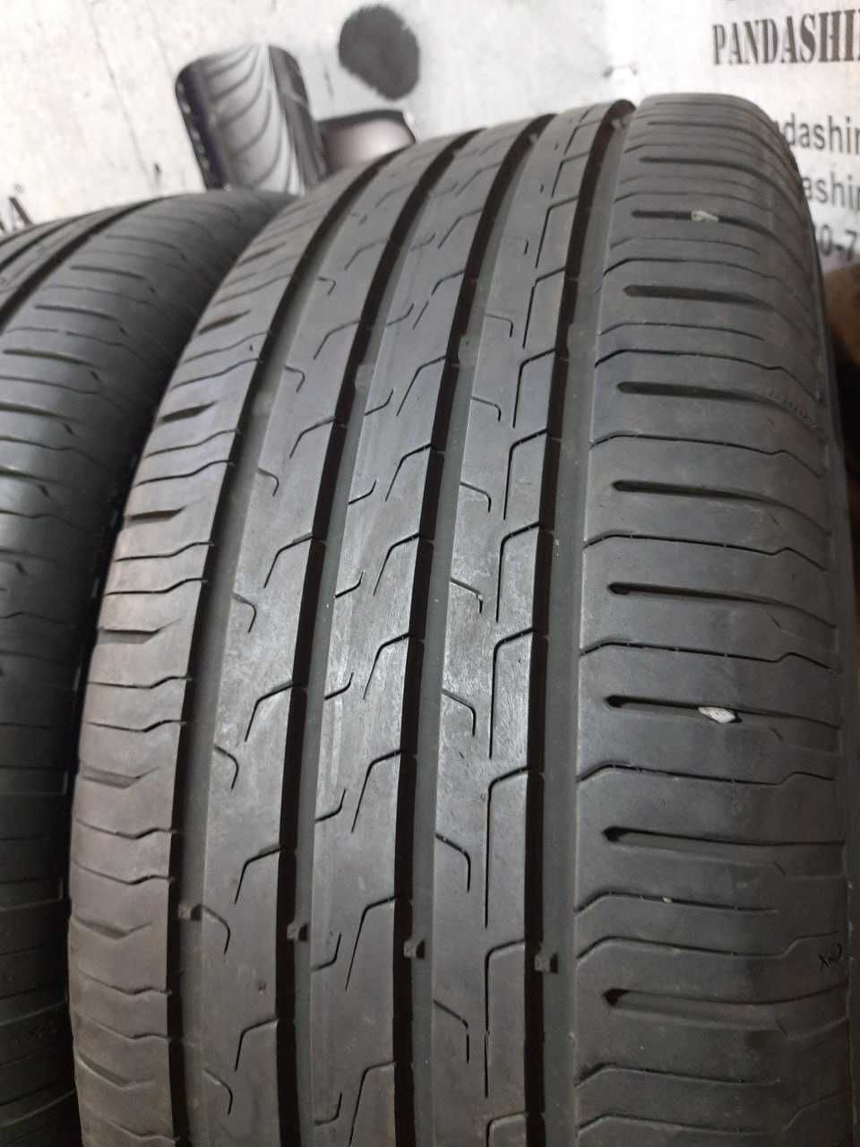 Шини 6мм 225/60 R17 CONTINENTAL EcoContact 6 б/в літо склад