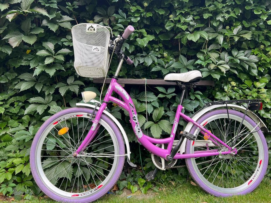 Rower 24 całe damski