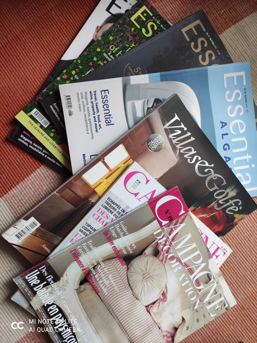 Revistas - The English Home; AD; etc