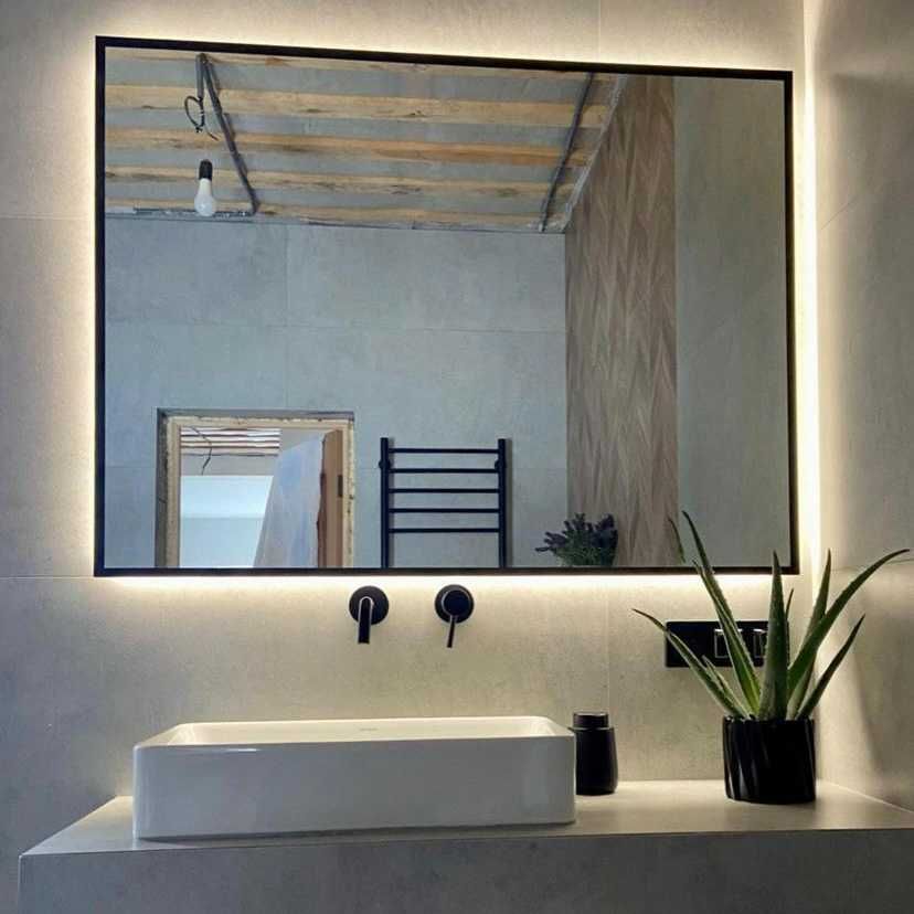 Настінне туалетне дзеркало для ванної кімнати з підсвічуванням АКЦІЯ!