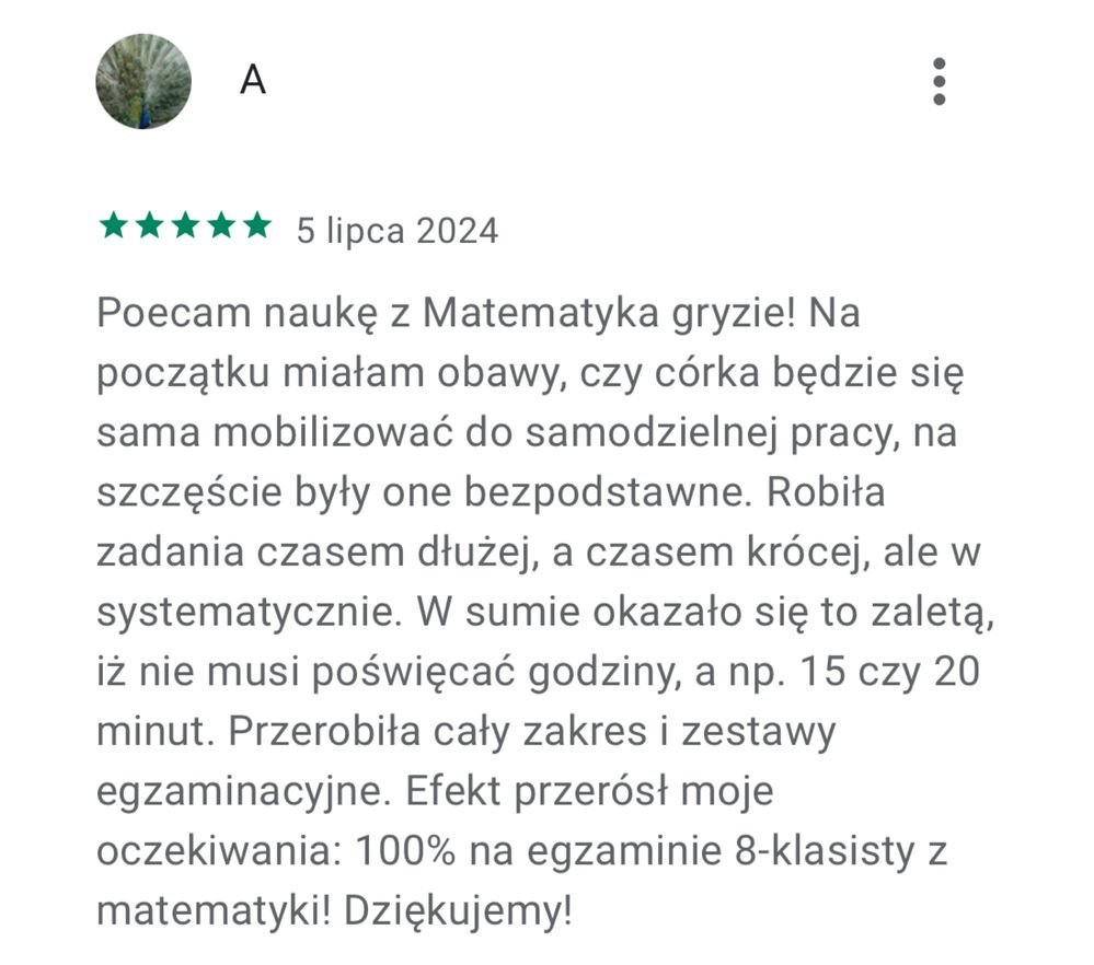 Korepetycje z matematyki
