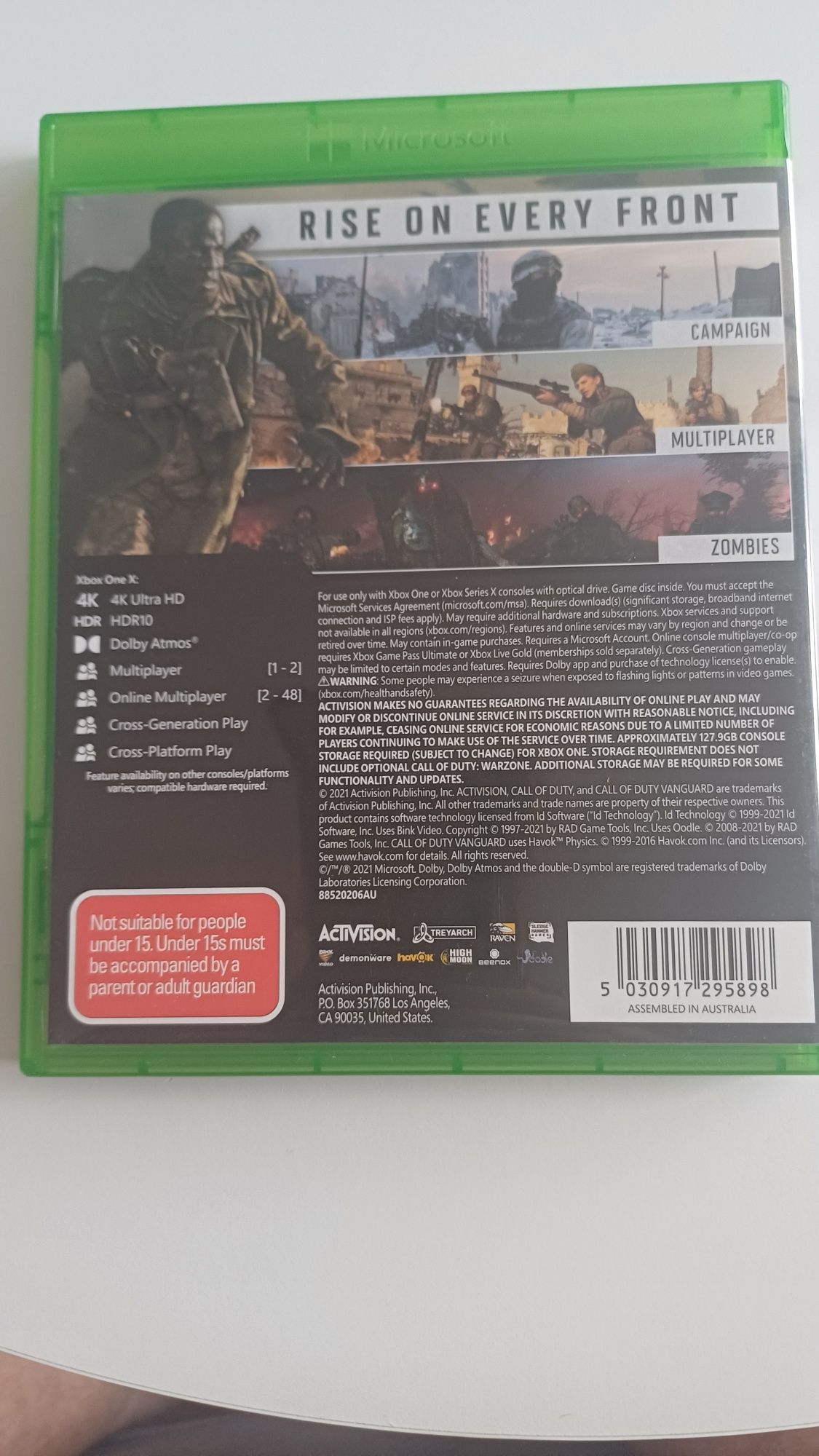 Call of Duty Vanguard XBOX One