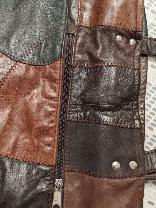 Torba na zakupy skóra naturalna