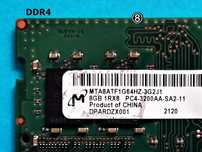 DDR4 8GB Micron 3200AA