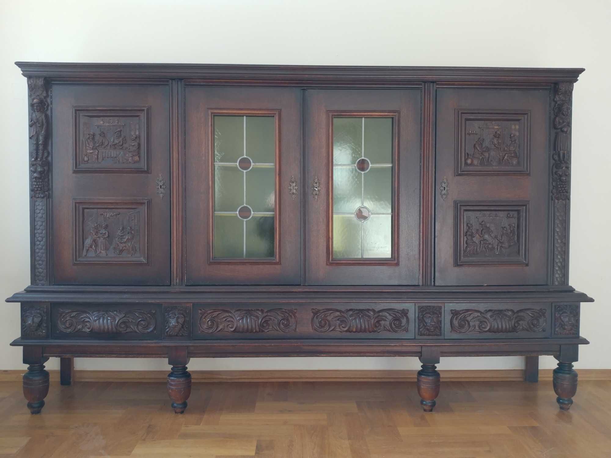Antyk kredens witryna mebel stylowy - Lublin