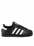 Adidas 43 1/3 Buty Męskie Superstar Eg4959 Czarne Skórzane T85