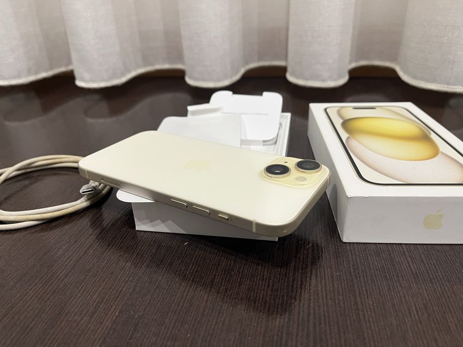 iPhone 15 128GB Yellow Amarelo Desbloqueado - Como Novo