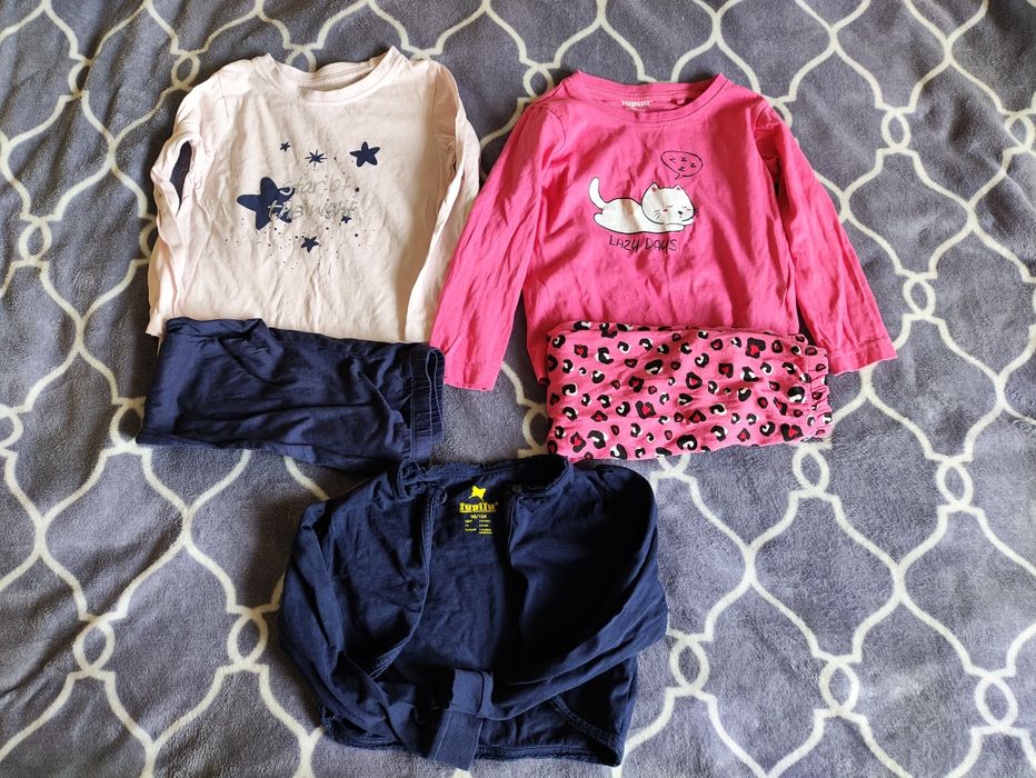 Bluzki z dlugim rekawem r.104