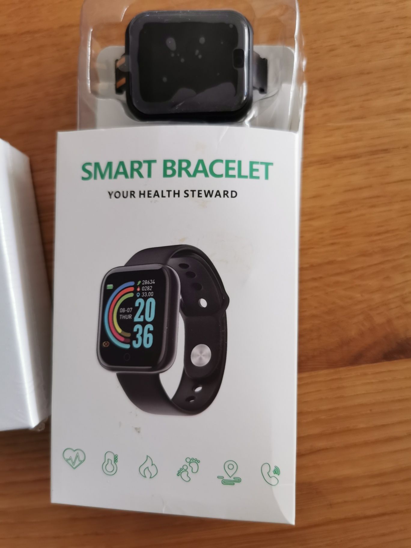 Opaska smartwach + słuchawki Pro 4