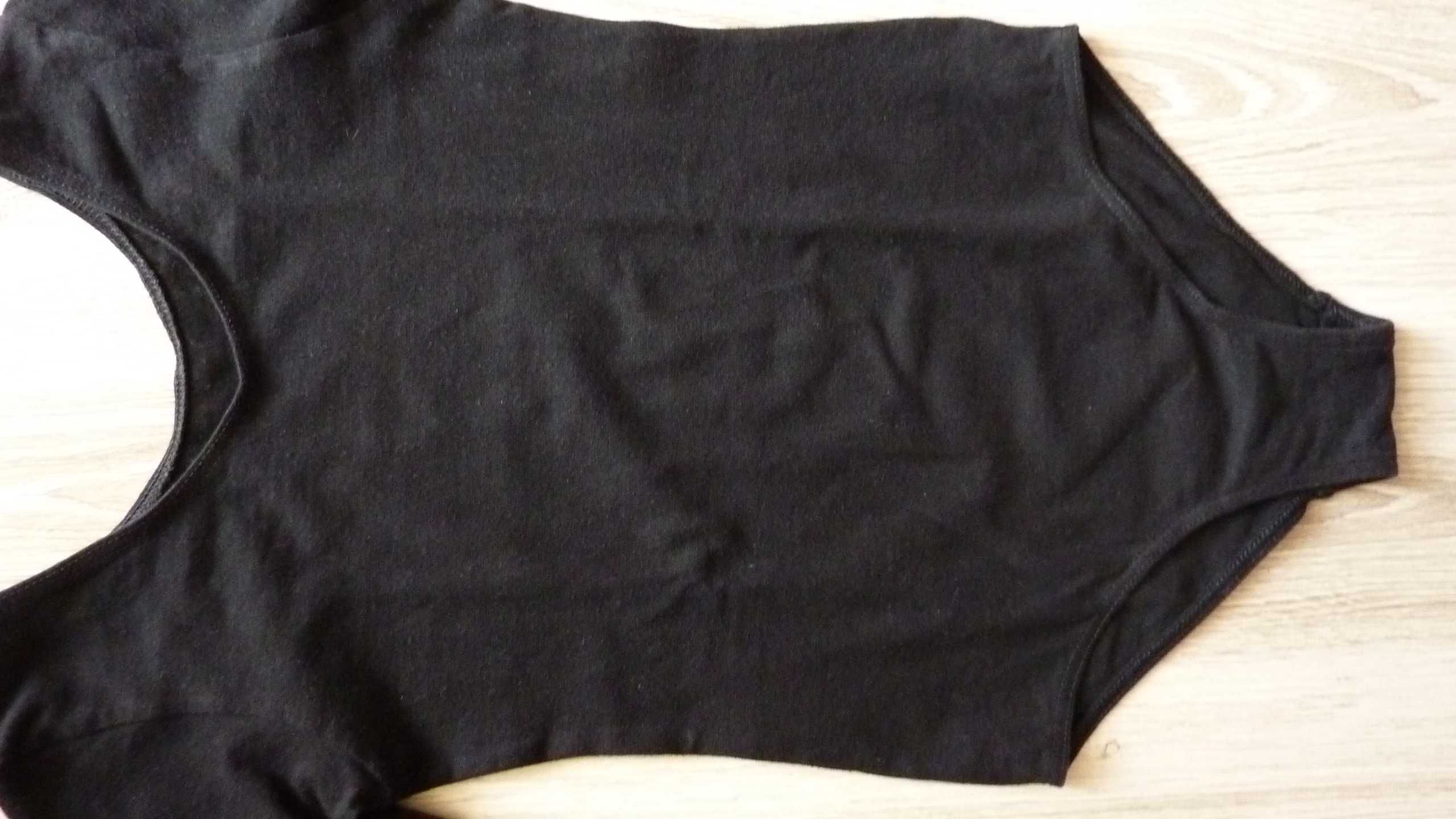 Body czarne rozmiar 146-152
