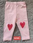 Nowe legginsy dwa serca