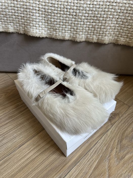 Хутряні балетки Kacharovska 40