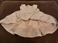 Sukienka różowa dla niemowlaka 68