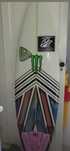 Prancha de surf 6" high performance 30l