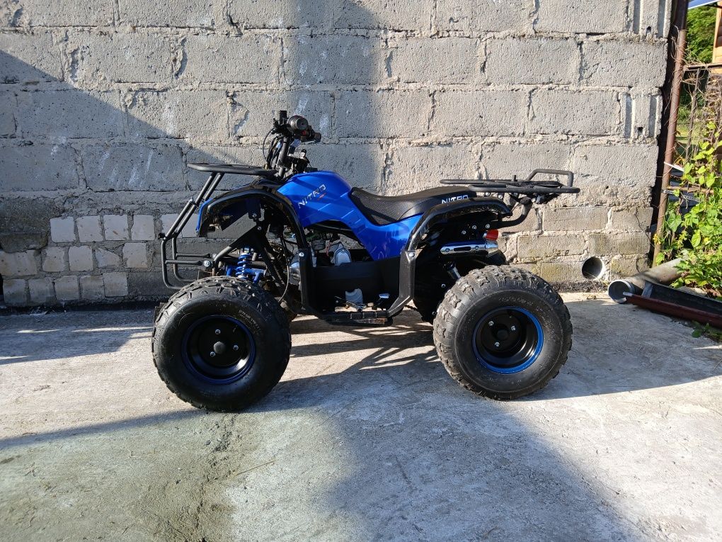 Quad spalinowy 3+1 4T HAK przyczepka zestaw  wsteczny bieg