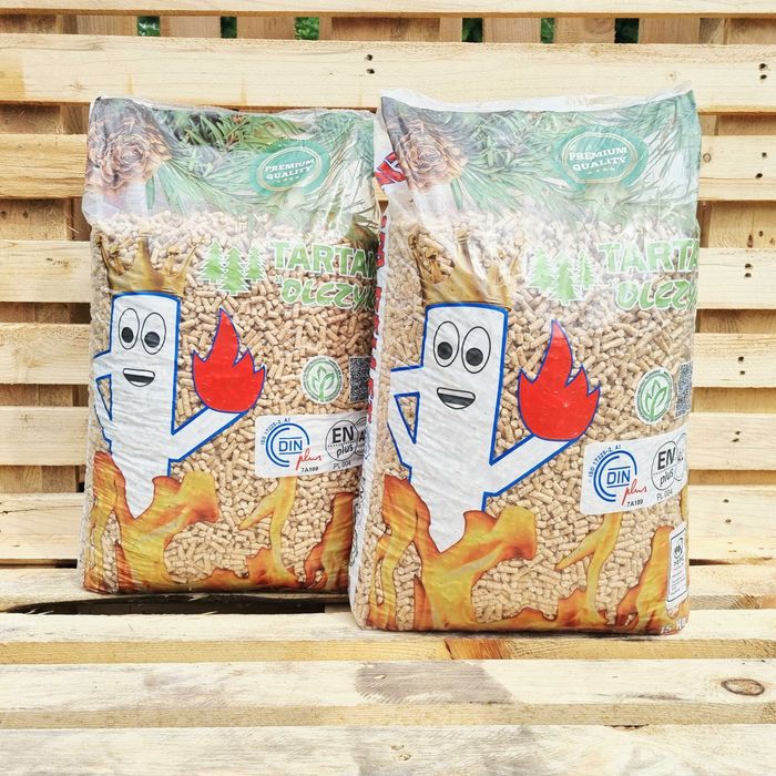 Pellet Drzewny Certyfikowany A1 6mm Workowany 15kg Pelet