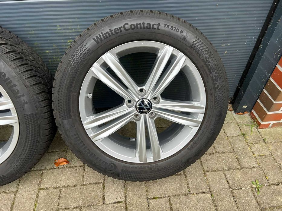 Felgi VW Tiguan 5x112 R18 et43 7J Opony ZIMOWE 235/55R18