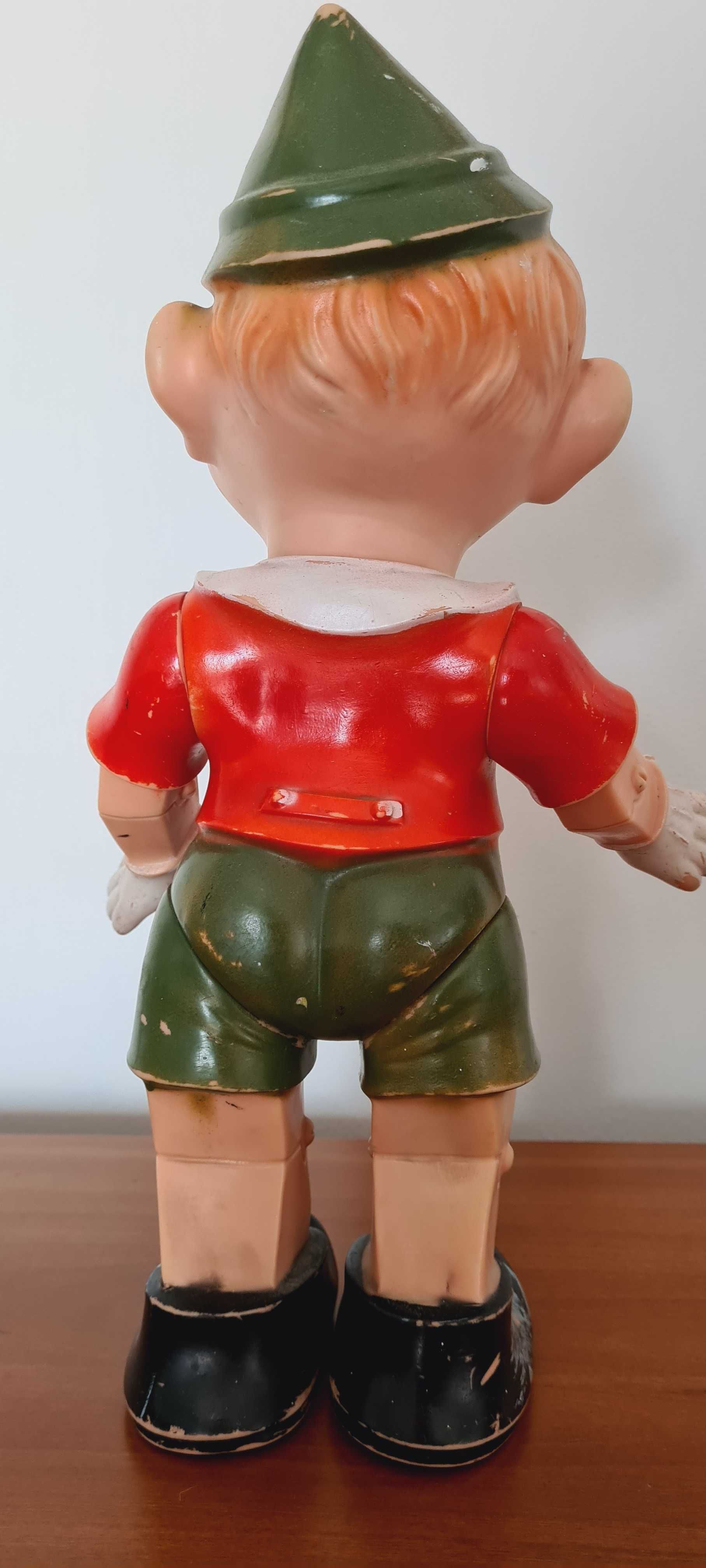 Dupla Pínoquio e Grilo Falante  - brinquedos anos 60