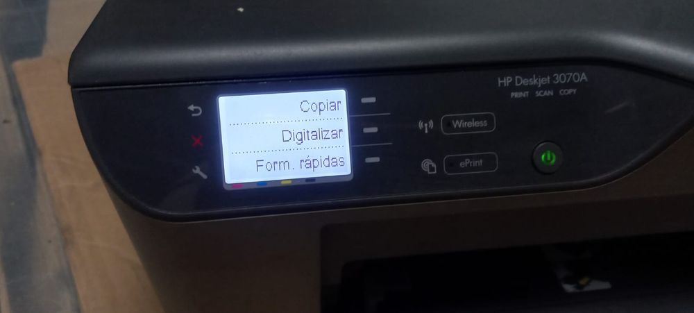 Impressora multifunções HP para peças