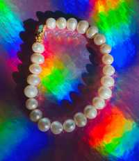 Bransoletka bransoleta perły naturalne