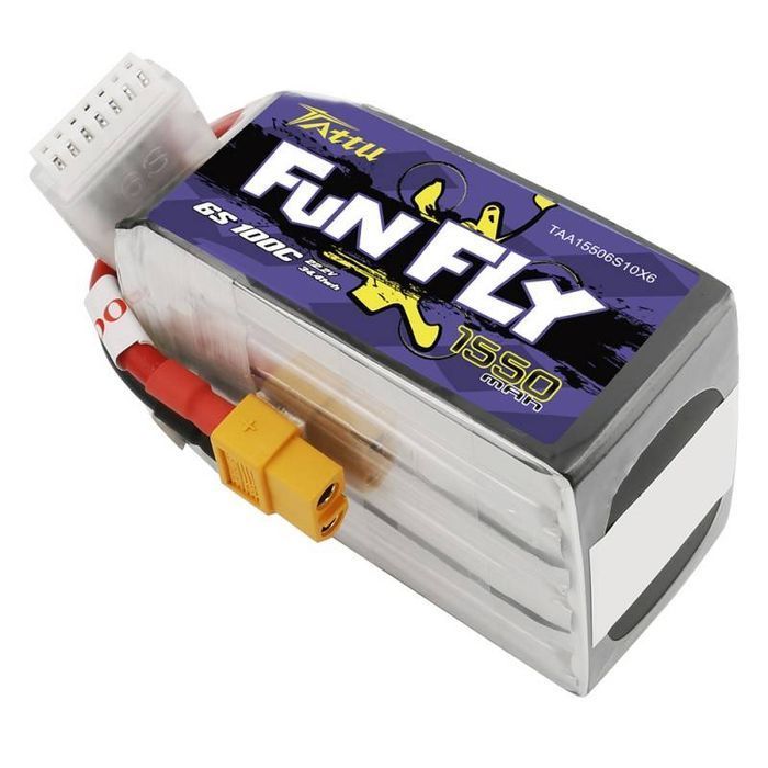 Akumulator Tattu Funfly 1550Mah 22.2V 100C 6S1P Xt60