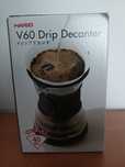 Zaparzacz do kawy, dripper Hario V60 Drip Decanter + filtry