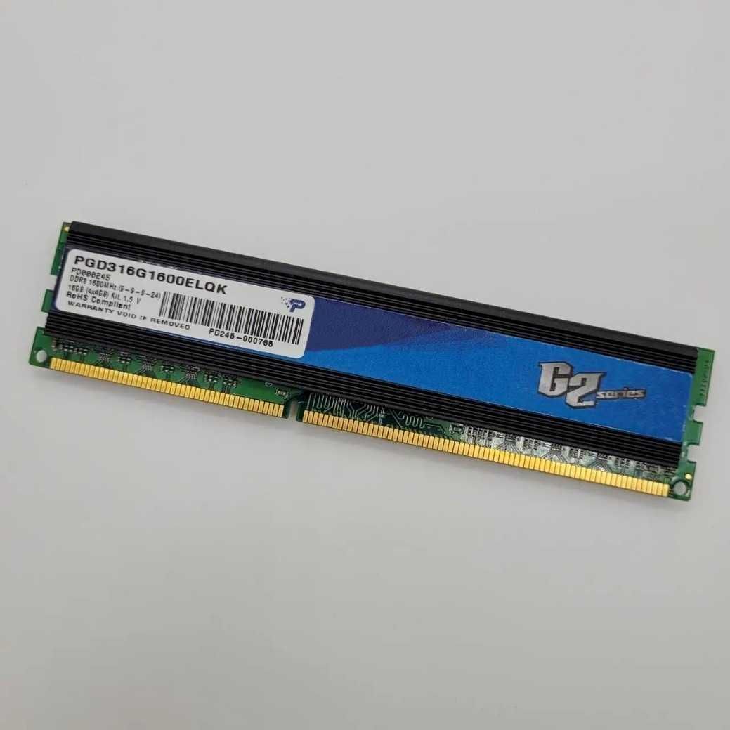 Patriot Gamer 2 DDR3 4Gb 1600MHz (PGD316G1600ELQK)