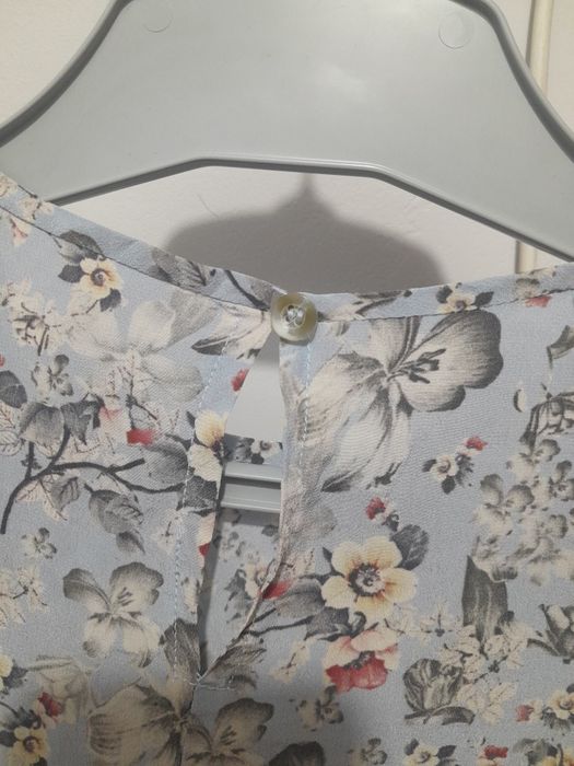 Bluzka w kwiatki na długi rękaw M| wysyłka w 24h od zakupu