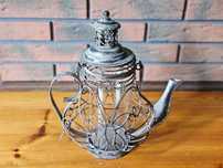 dekoracyjny dzbanek latarenka/lampion na podgrzewacze tealight/świece