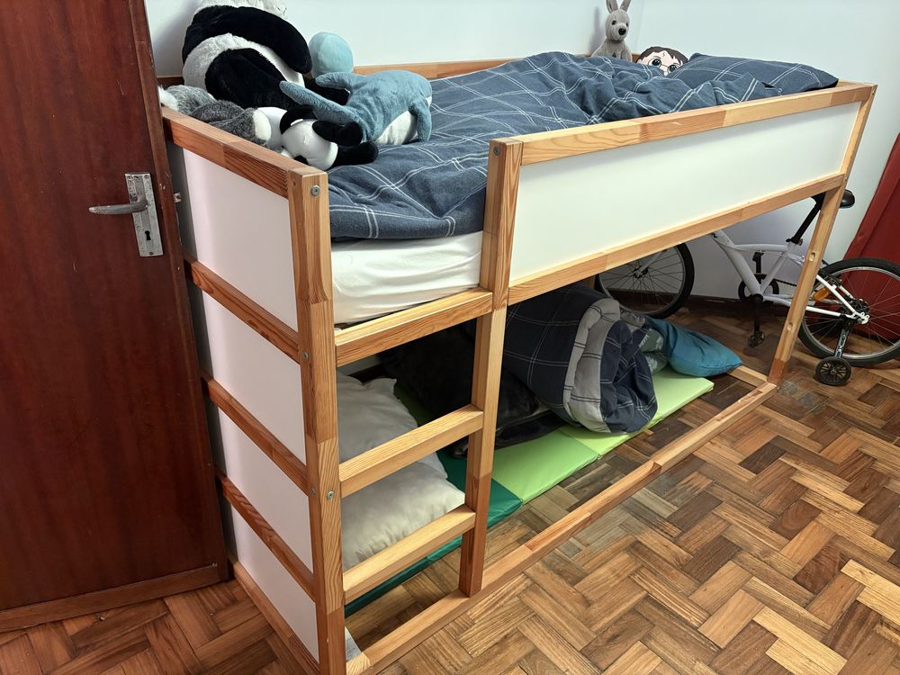 Cama reversível Kura 90x200cm