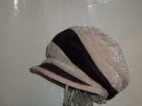 Пушистая шапка 57-58 размера норка имитация