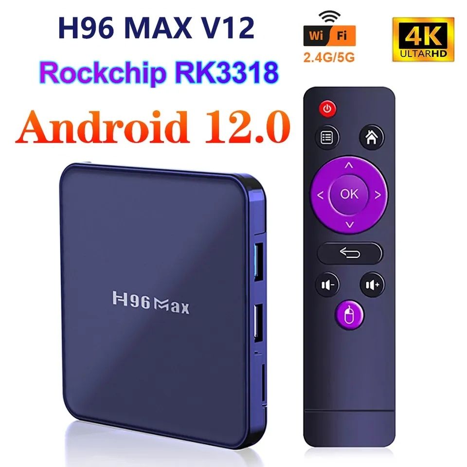 Box ultra hd 4k 2/16GB Android 12 smarttv