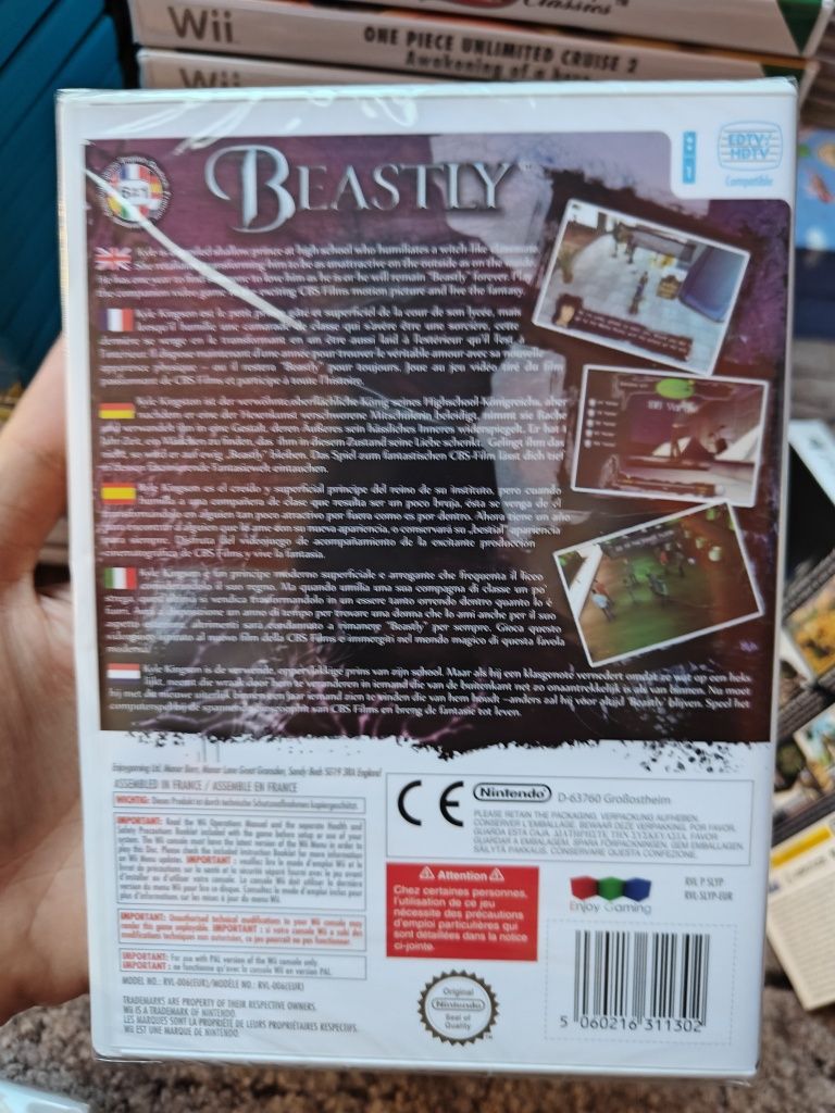 Nintendo Wii Beastly Nowa w Folii