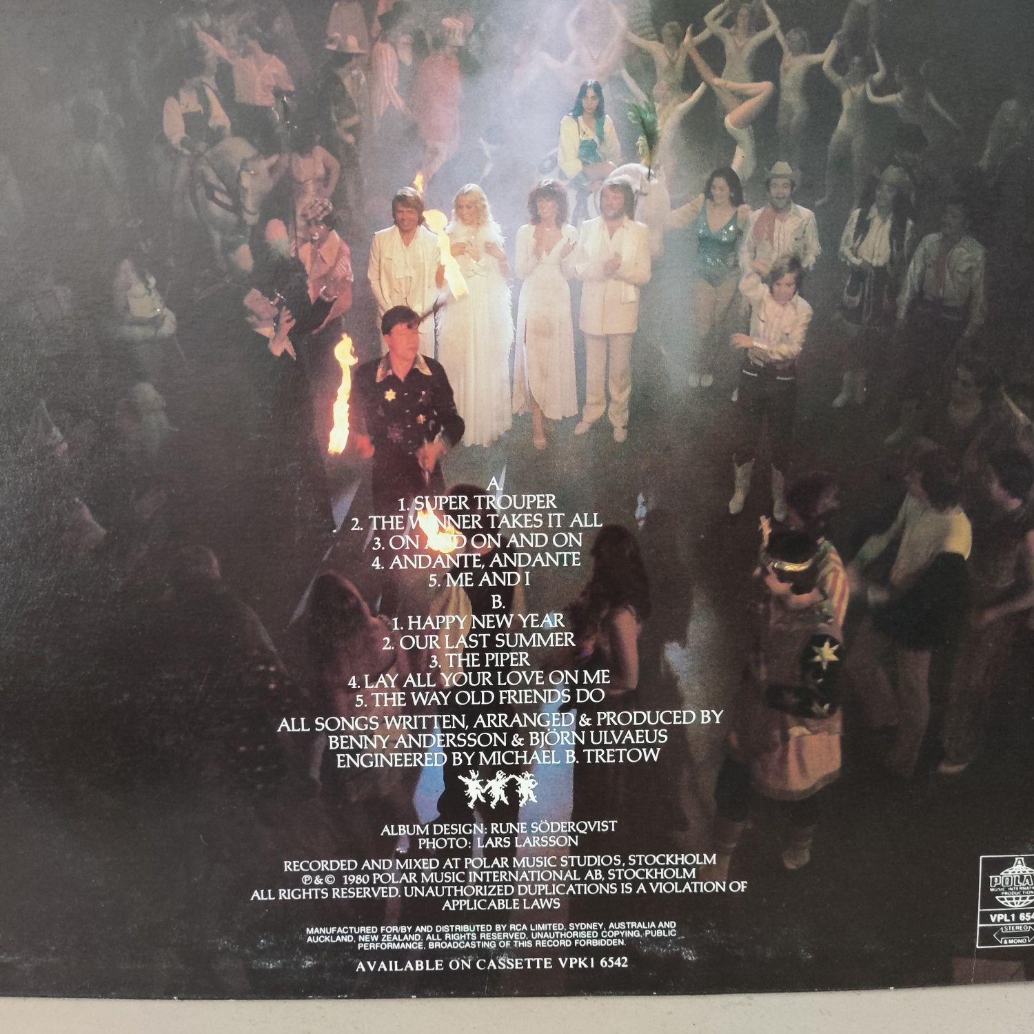 ABBA - Super Trouper (Australia & New Zealand) Disco de Vinil (vinyl)