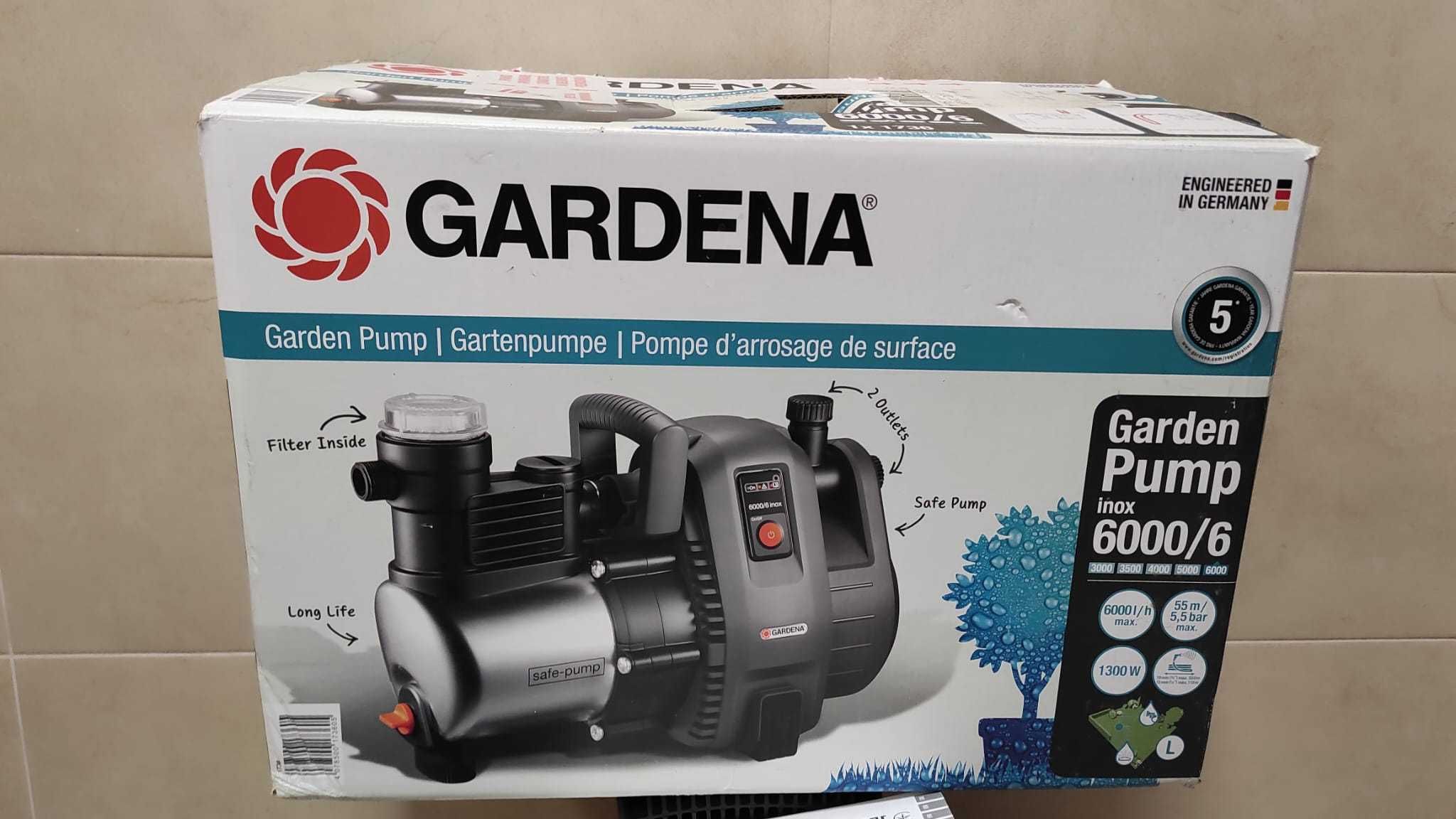 Pompa Gardena  6000/6 Inox  duża wydajność.