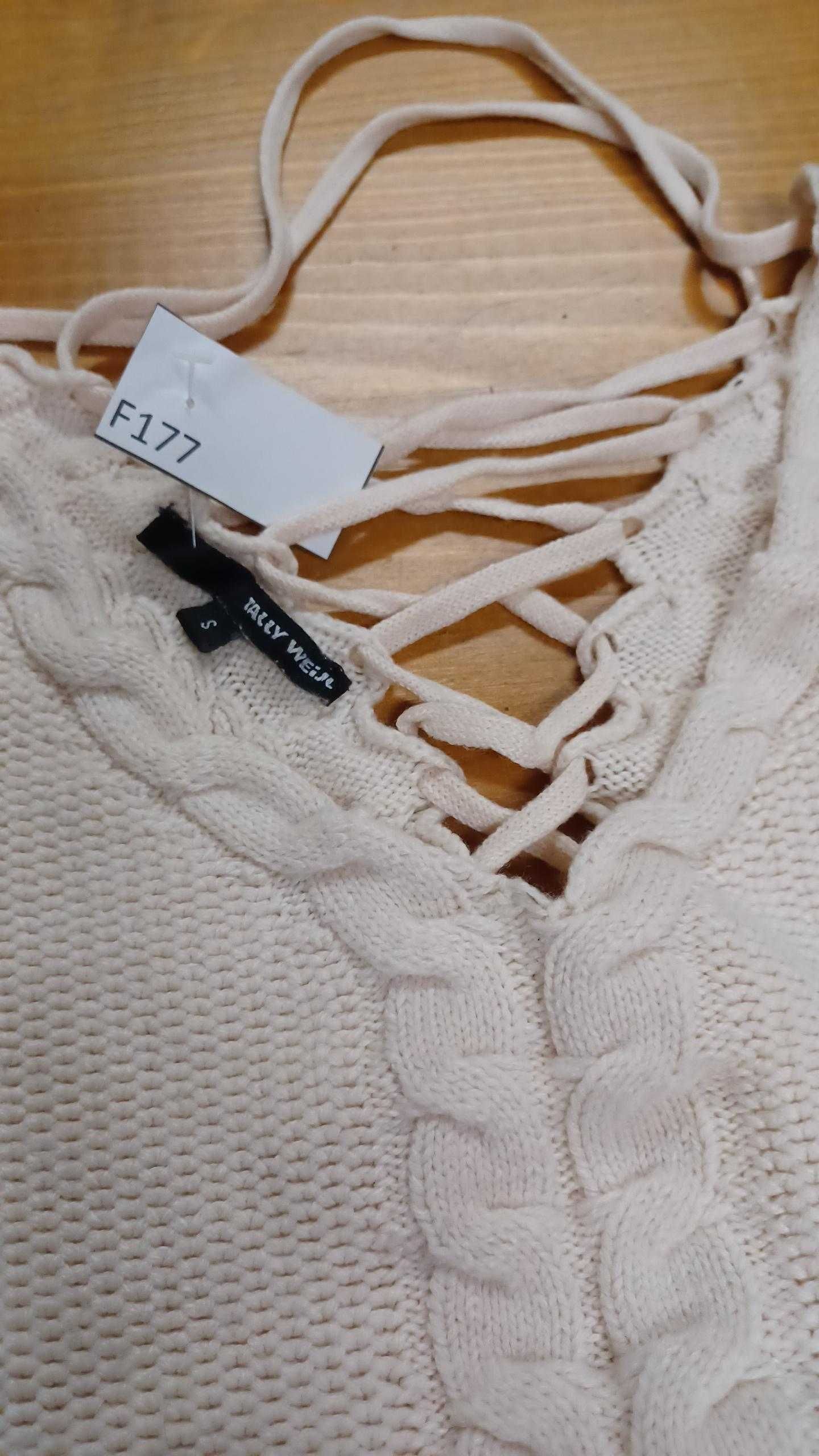 Sweter damski brzoskwiniowy Tally Wejl  r. M