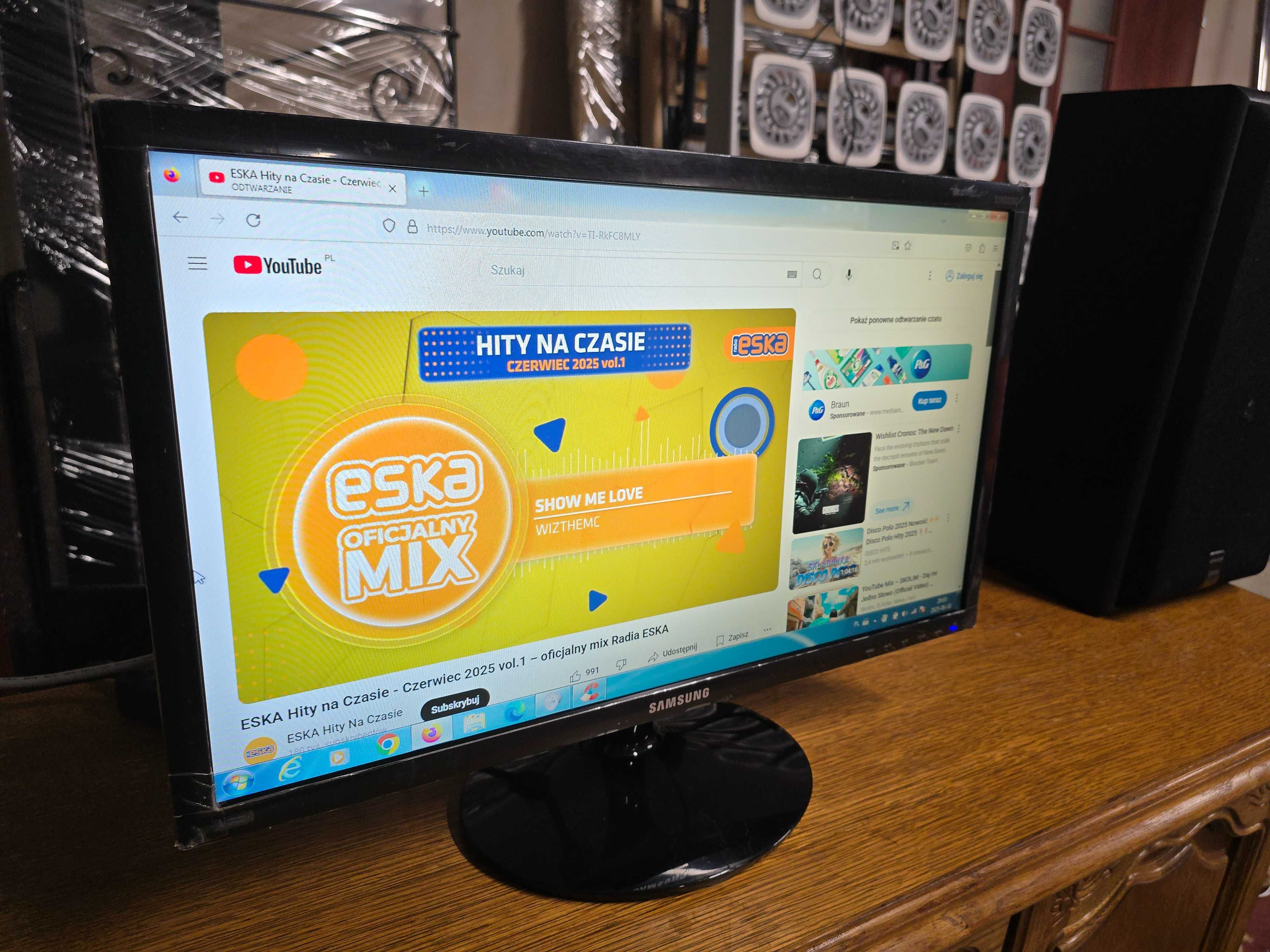 Monitor Samsung 24" w bardzo dobrym stanie