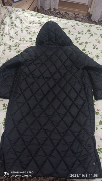 Стёганое зимнее пальто