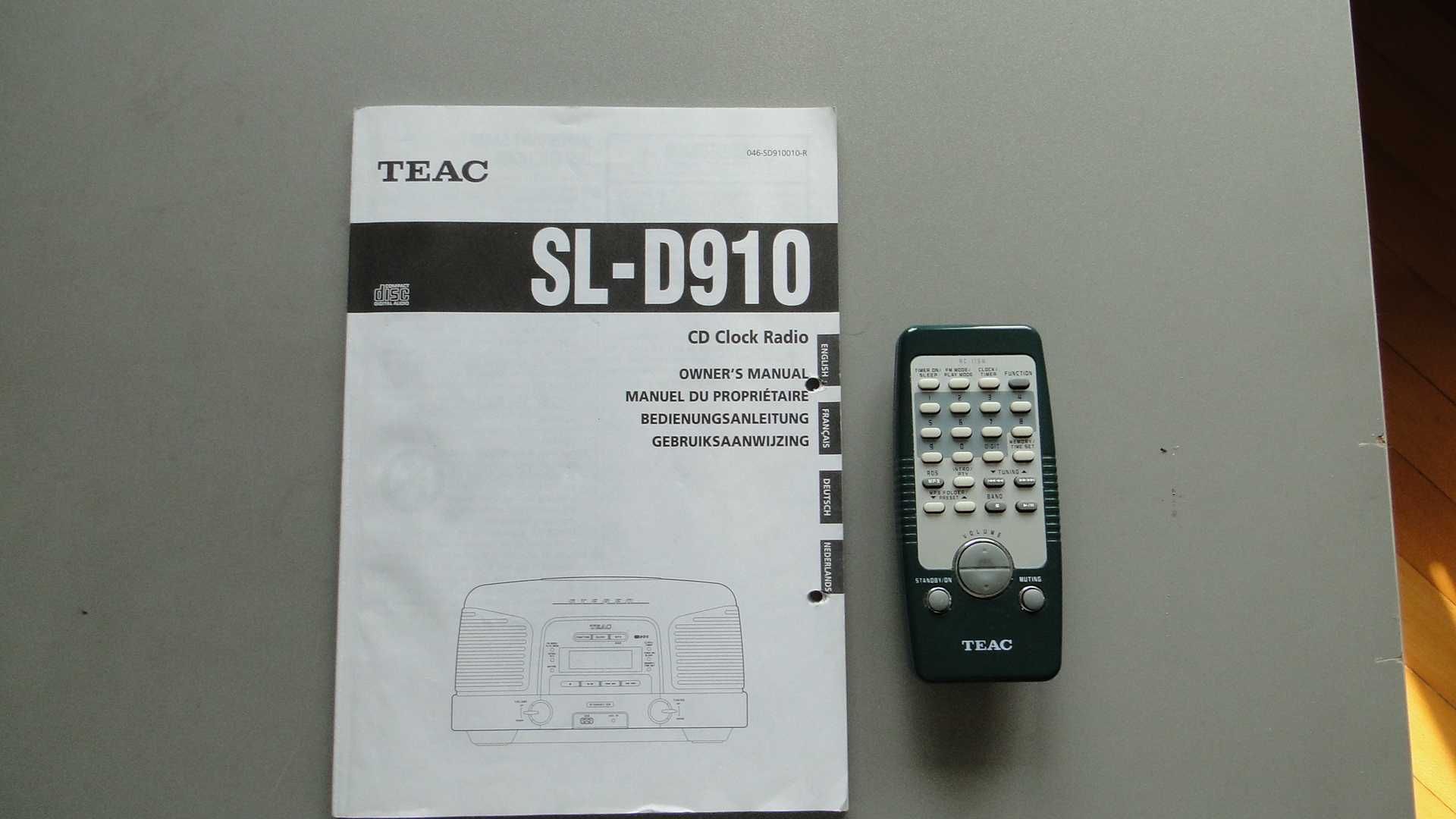 radio TEAC SL 910