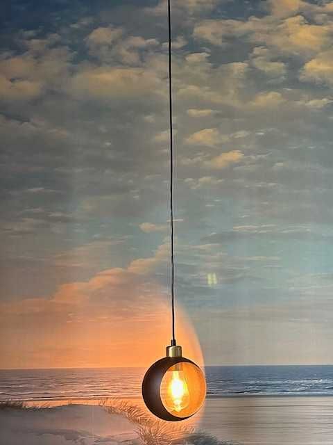 nowoczesne lampy wiszące 2 szt z ozdobnymi żarówkami