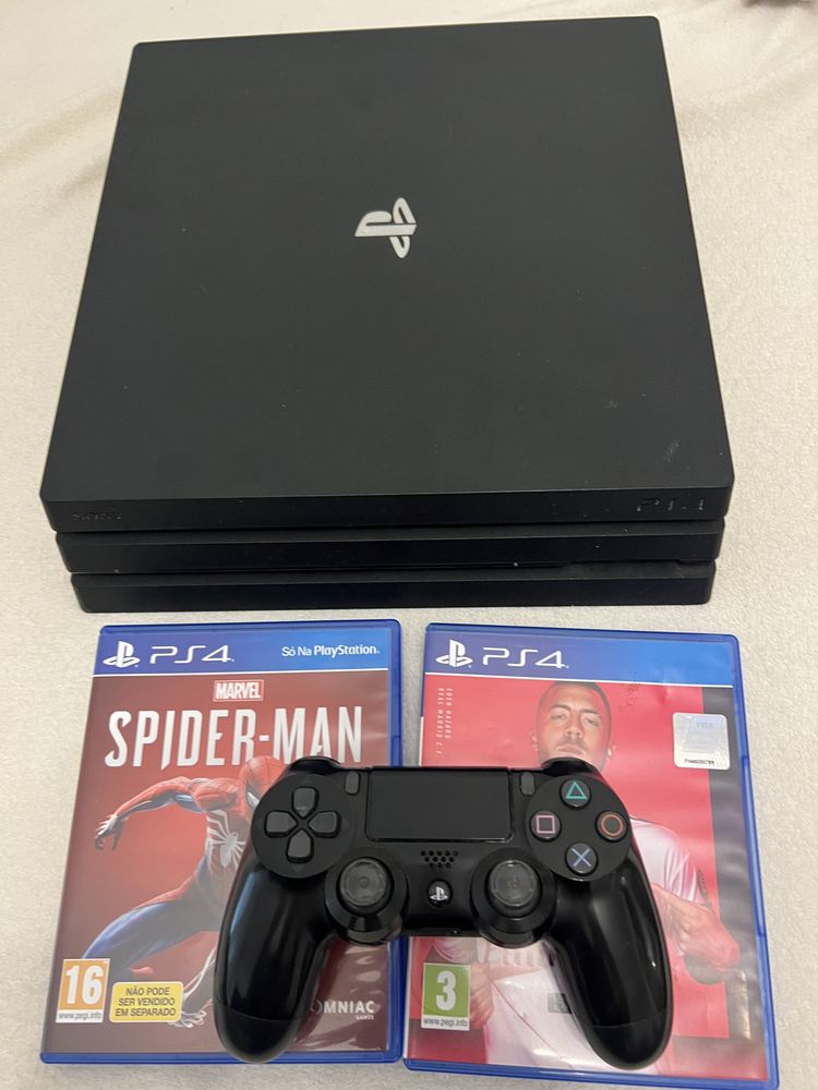 Ps4 pro 1Tb com comado original e