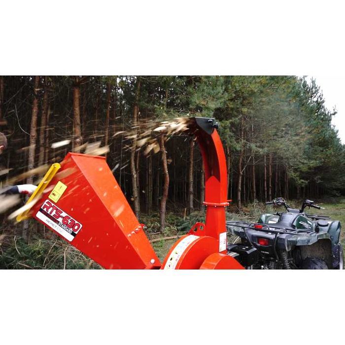 Wynajem rębaka Rozdrabniacz RTS z operatorem lub bez. Homologacja +hak