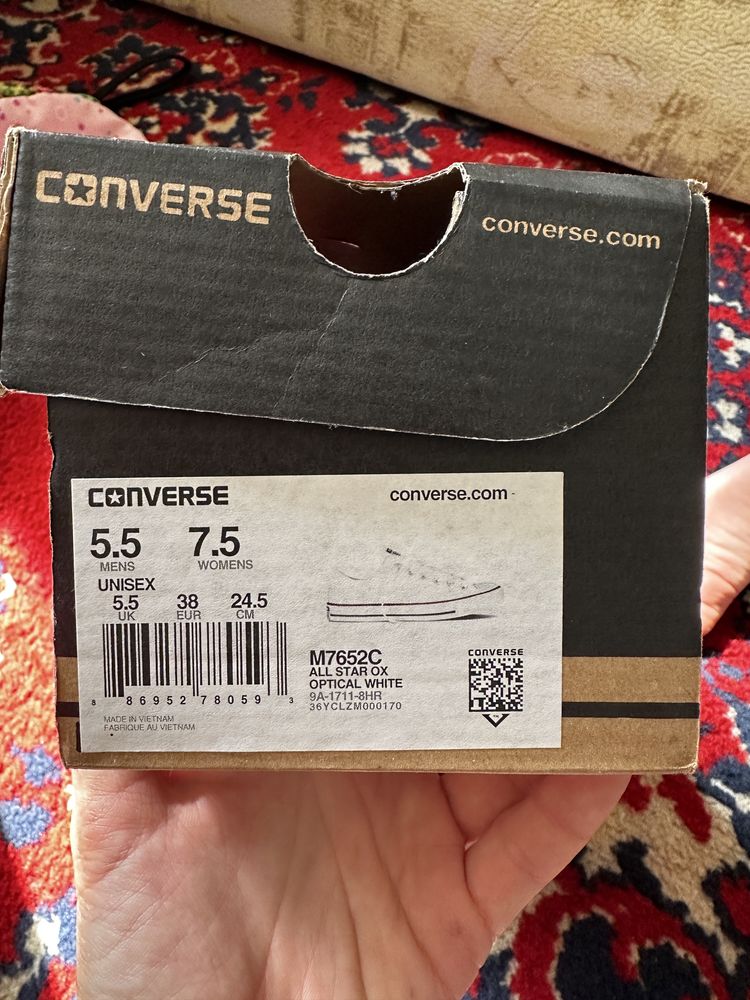 Кеди Converse 38 розмір 24,5 см