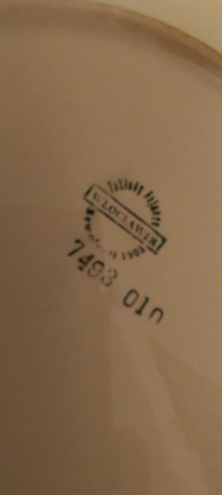 Włocławek patera pikasiak z garnituru do ciast.