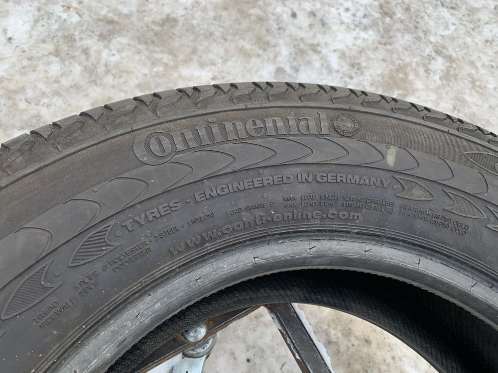 Шини 235/65 R16C Continental 7-6,5мм 235 65 16С