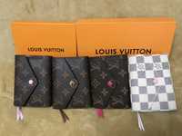 Portfel LOUIS VUITTON + pudełko skóra canvas premium