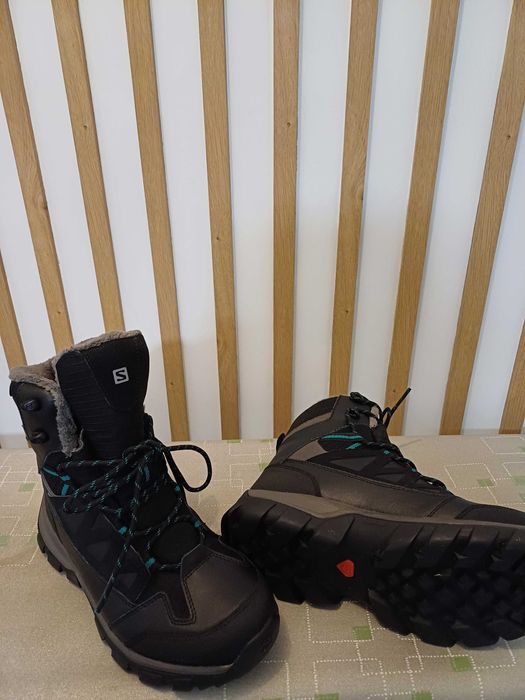 buty zimowe Salomon roz,37/ 38 dla kazdego stan idealny