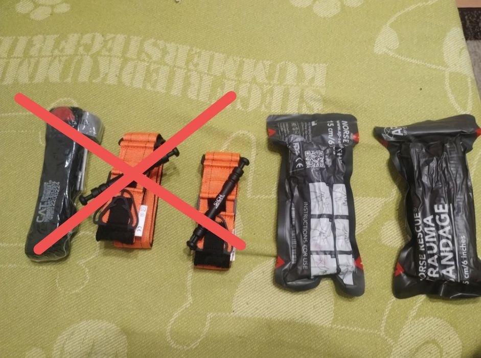 Турнікет, бандаж