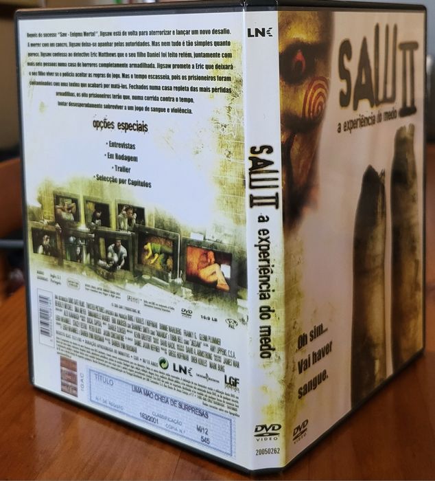 DVD da Saga Saw II